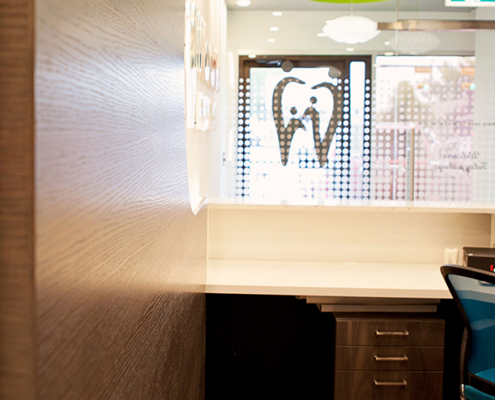 willow smile family dental interior design