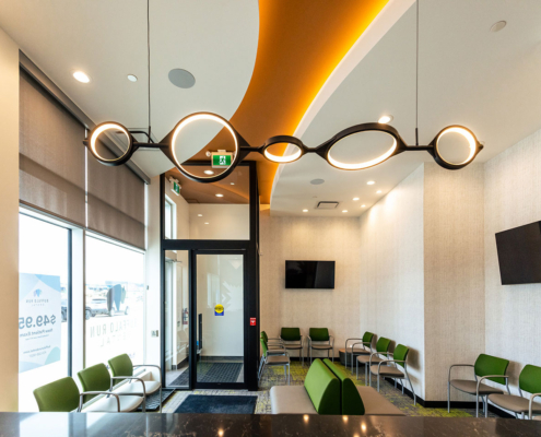 Buffalo Run Dental Office Interior Design Calgary, Alberta