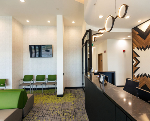 Buffalo Run Dental Office Interior Design Calgary AB