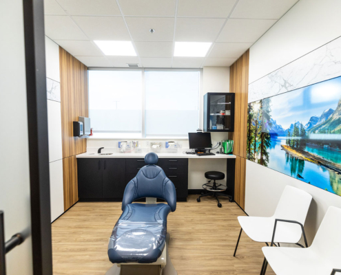Foundation Oral Surgery dental office interior design Calgary