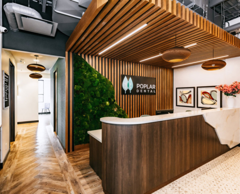 poplar dental office design