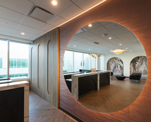 Interior Design services for Cambrian Surgery Centre in Calgary, Alberta.