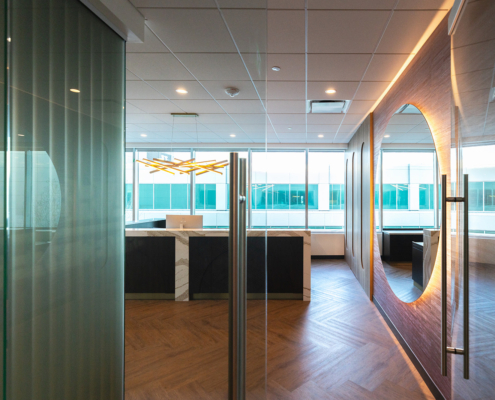 Interior Design services for Cambrian Surgery Centre in Calgary, Alberta.