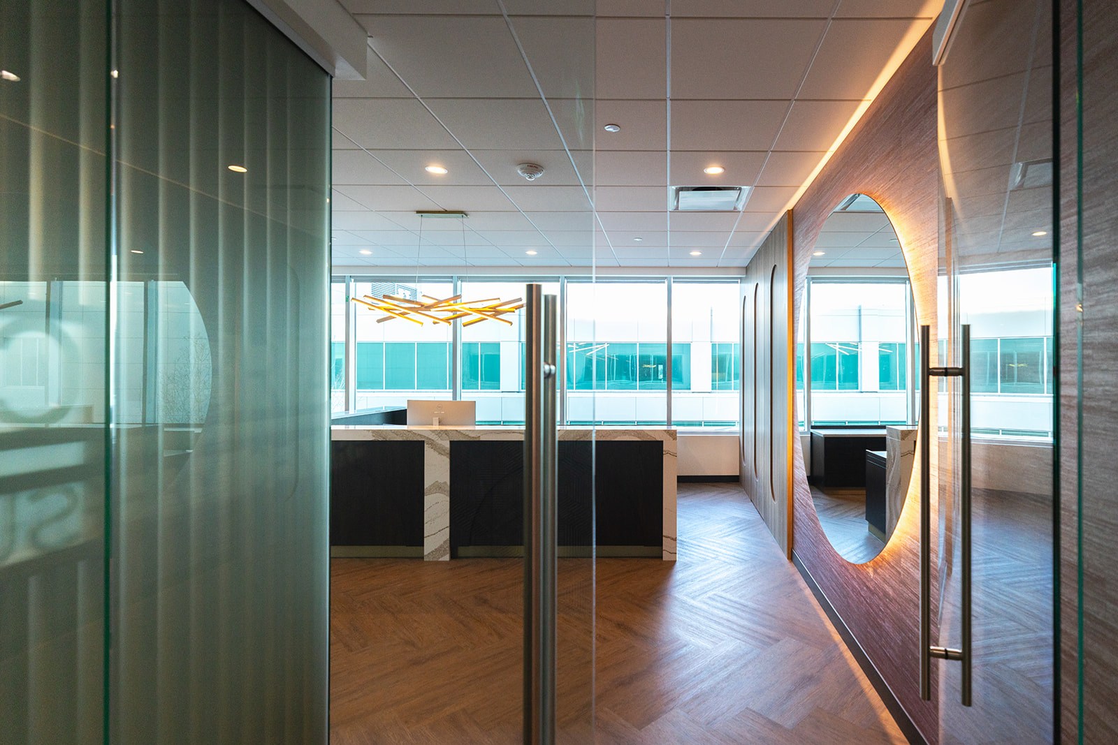 Interior Design services for Cambrian Surgery Centre in Calgary, Alberta.
